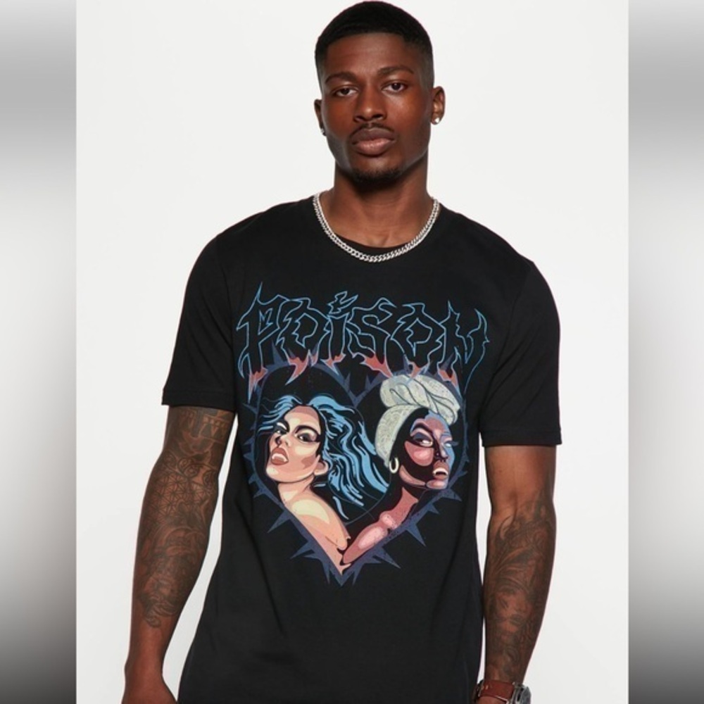Fashion Nova Men Vampires Love Graphic Tee